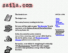 saila.com - August to November 1997